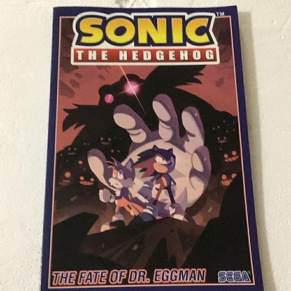 Sega Sonic the Hedgehog book
